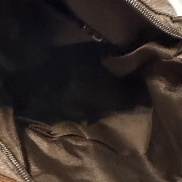 Brown Canvas Shoulder Bag - Picture 5 of 6